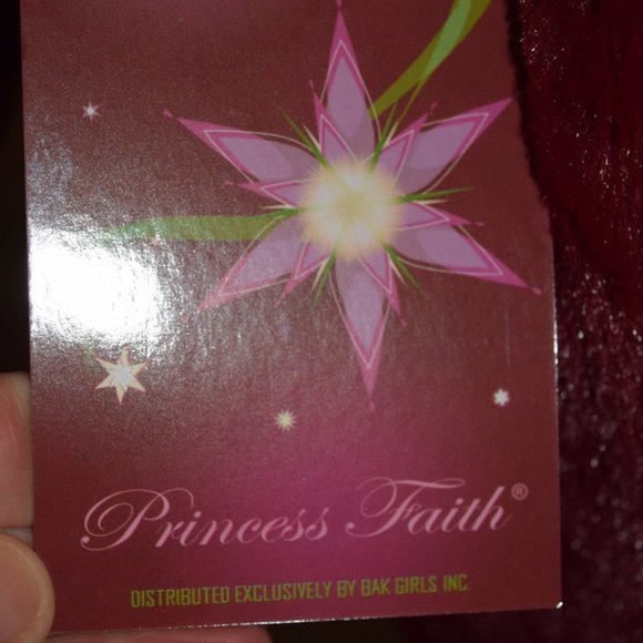 Princess Faith Burgandy Faux Fur Shrug 5 - Picture 4 of 4